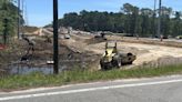 Construction of frontage road, roundabouts and widening of US 280 underway in North Bryan