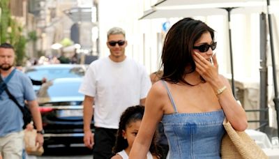 In Denim & Thong Sandals, Kylie Jenner Breaks the Rules of Vacation Style