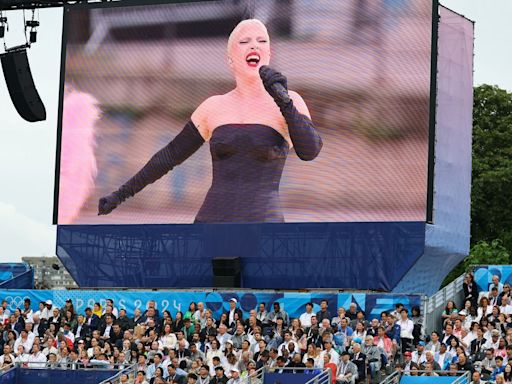 Paris 2024 Olympics: Opening ceremony gets under way with starring roles for Lady Gaga and Zinedine Zidane