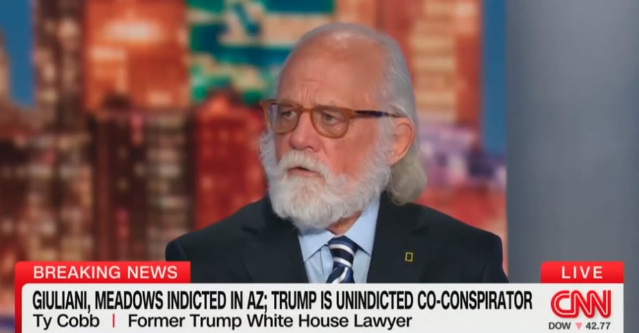 Ex-Trump White House Lawyer Reacts to Giuliani Indictment: ‘Sold His Soul’ for the Former President