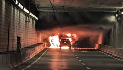 Crews respond to multiple cars on fire in Boston’s Ted Williams Tunnel - Boston News, Weather, Sports | WHDH 7News