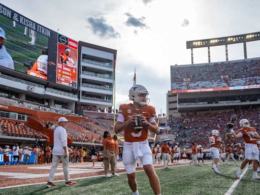 Texas QB Quinn Ewers Projected In Top 10 Of Latest 2025 NFL Mock Draft