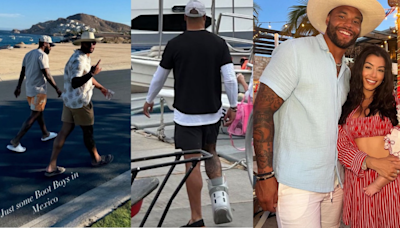 'Boot Boy!' Dallas Cowboys' Dak Prescott Reveals Vacation Photo Of Healed 'Injury'