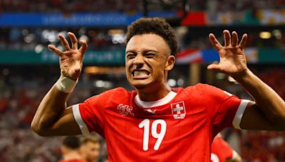 Newcomer Ndoye Switzerland's man of the moment at Euro 2024