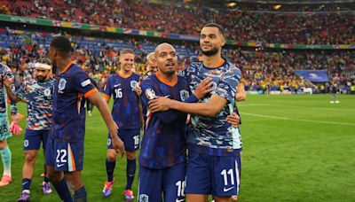 Team of the Euro 2024 last 16: Dutch duo Cody Gakpo and Donyell Malen make the side... find out who lines up along side them