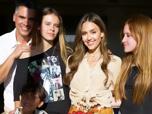 Jessica Alba Smiles with All Three of Her Kids in Cute Photos as She Celebrates 'Another Trip Around the Sun'