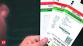 Aadhaar cards forged with toe prints, school kids' retina scans for Rs 25,000; CBI lodges FIR - The Economic Times