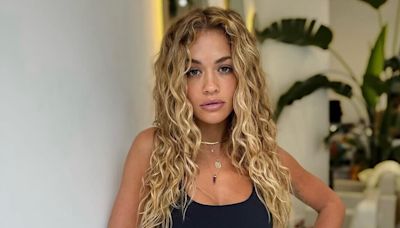 Rita Ora shows off her toned abs as she supports Rachel Dillon's brand