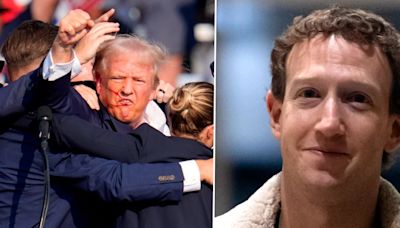 Mark Zuckerberg elogió a Trump por cómo reaccionó tras el intento de asesinato: “Es difícil no emocionarse”