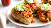 Loaded BBQ Chicken Baked Potatoes Recipe