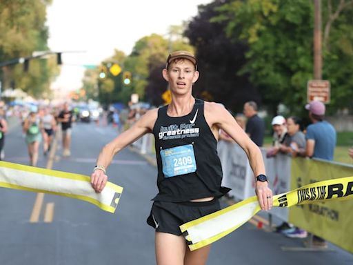 Kevin Kirk, Madey Dickson beat out the competition in the Deseret News half marathon