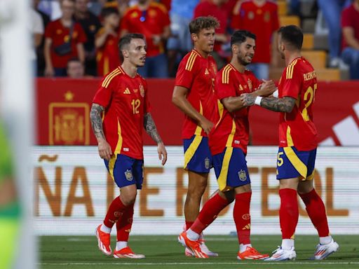 España se divierte con la selección de Andorra en su primer test previo a la Eurocopa