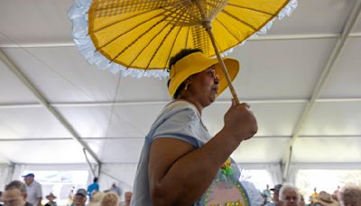 The 2nd weekend of Jazz Fest will be hot. Where to find water, sunscreen, shade and AC.