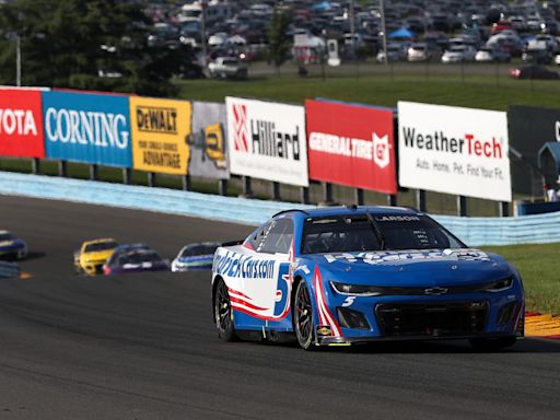 NASCAR playoff race at Watkins Glen: Chris Buescher wins in OT after last-lap pass