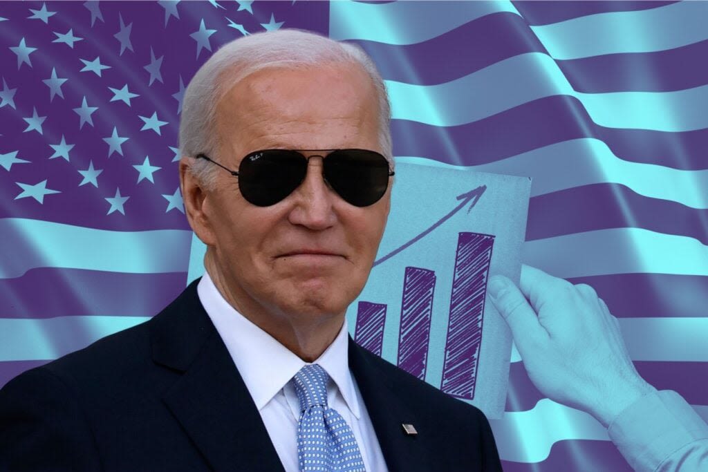 Biden Says He's Already Turned Economy Around, Blames 'Corporate Greed' For Persistently High Inflation: 'We've Got To Deal With...