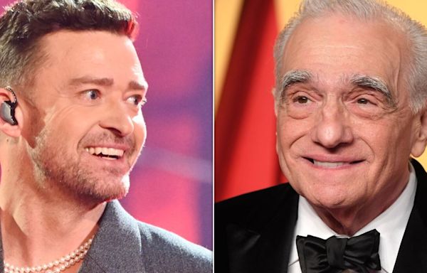 Justin Timberlake Spots Martin Scorsese From Stage In NYC: 'The GOAT Came To See Me'