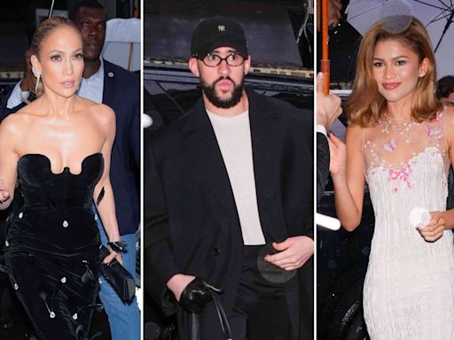 JLo, Bad Bunny, Zendaya... las celebridades en la cena previa a la Gala del Met