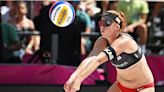 U.S. Olympic beach volleyball star describes avoiding negative comments online to focus on mental health