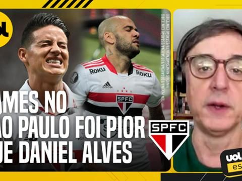 DANIEL ALVES FOI UMA CONTRATAÇÃO MELHOR QUE O JAMES RODRIGUEZ PARA O SÃO PAULO, DISPARA TIRONI