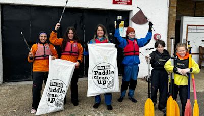 The Big Paddle Clean-up clears UK waterways of packaging waste