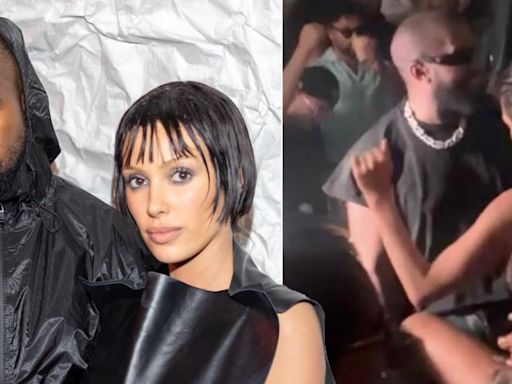 Bianca Censori lets loose on the dance floor during husband Kanye West’s DJ set