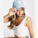 現貨 紐約 洋基 New Era  天空藍 女用 棒球帽 可調式