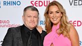 Claire Sweeney and boyfriend Ricky Hatton put on a loved-up display