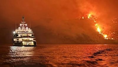 Brit was among guests on superyacht 'that triggered Greek wildfires'