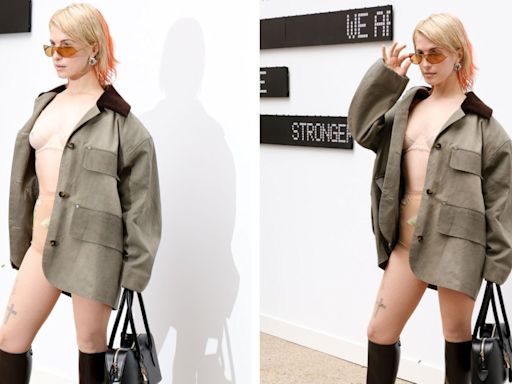 Hayley Williams Revives ‘Innerwear as Outerwear’ Trends in Lingerie Look at Stella McCartney’s Front Row for Paris Fashion Week