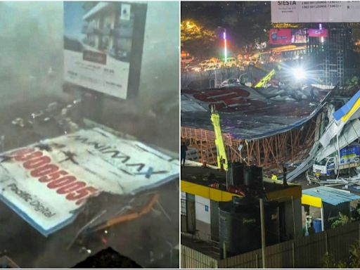 Ghatkopar hoarding that fell was illegal, not approved by us: Mumbai civic body