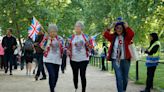 Jubilee – live: Protest disrupts Trooping the Colour as Harry and Meghan join Queen