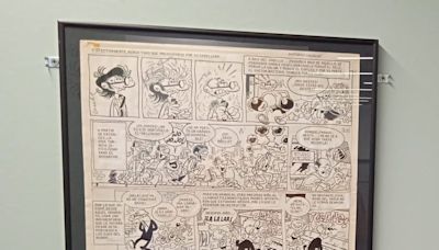 Mortadelo, con melena: los dibujos inéditos de Francisco Ibáñez en el salón del cómic de Barcelona