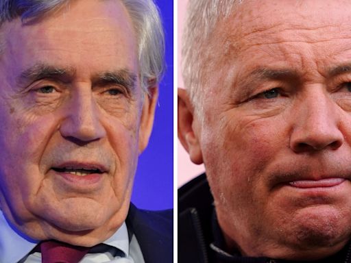 Gordon Brown and Ally McCoist among Scots recognised in King’s Birthday Honours