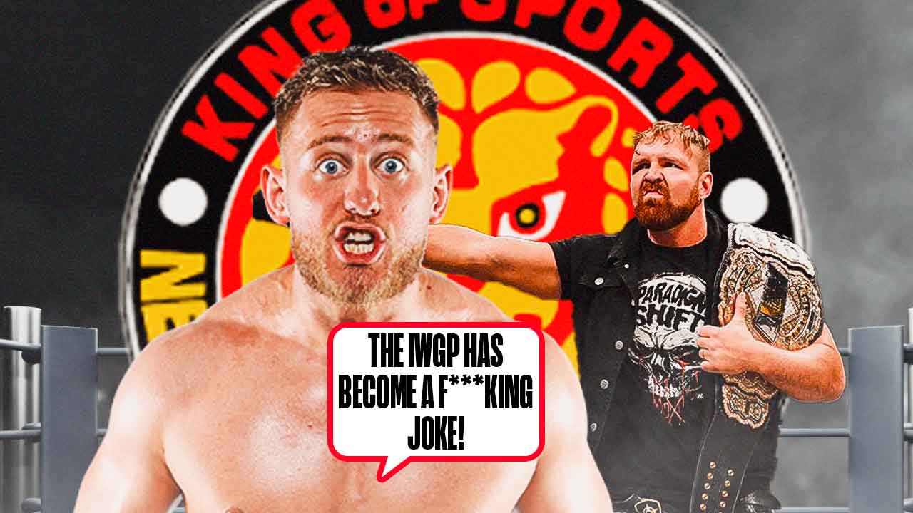 Gabe Kidd is furious with Jon Moxley for turning the IWGP World Championship into a 'joke'