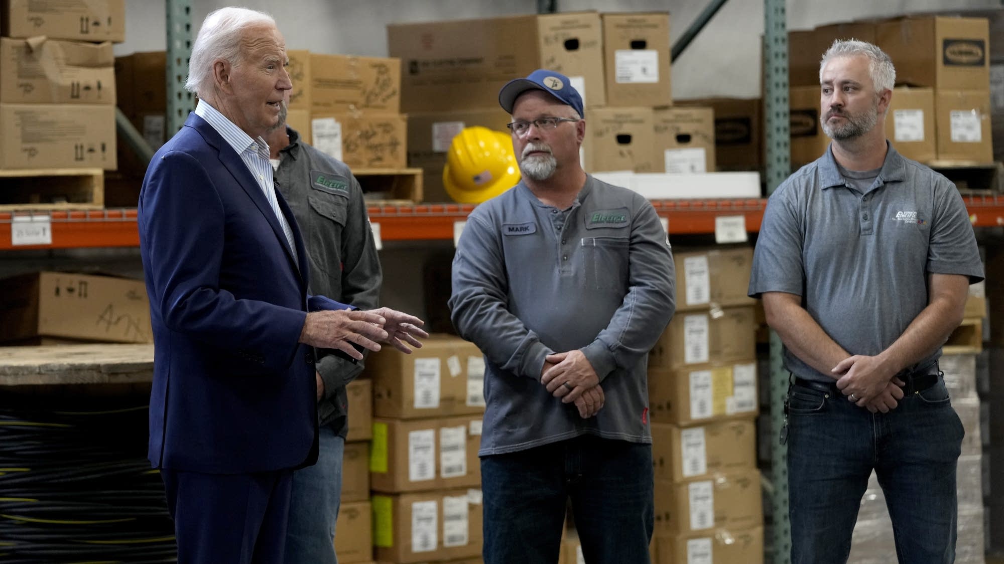 Biden says rural electrification and internet improvements underscore ‘American comeback’