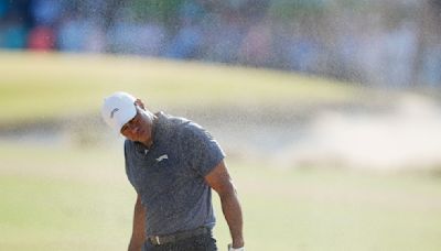U.S. Open Round 2 live updates, leaderboard: Ludvig Åberg holds solo lead as Tiger Woods misses the cut