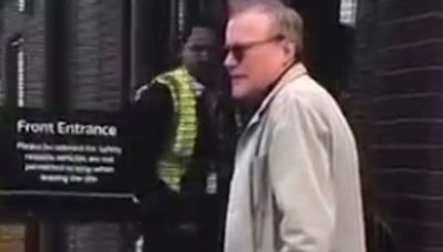 Watch shock moment Coronation Street's David Neilson is turned away from set