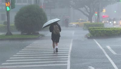 14縣市大雨特報「下到晚上」6地區雷雨開炸