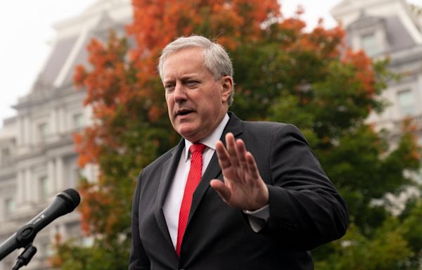 Mark Meadows asks judge to move Arizona’s fake elector case to federal court