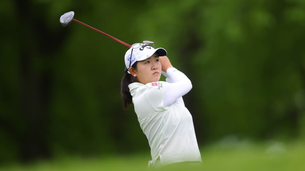 Rose Zhang fires 63 at LPGA's 2024 Cognizant Founders Cup, threatens to play spoiler to Nelly Korda