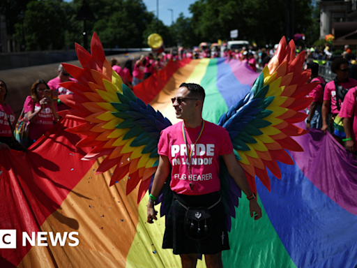 Pride in London: Thousands take part in parade