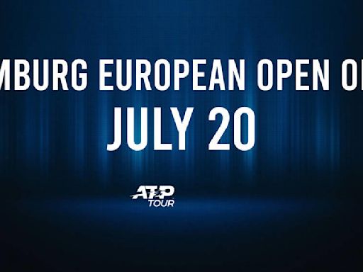 Hamburg European Open Men's Singles Odds and Betting Lines - Saturday, July 20