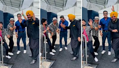 ‘Divided by borders, united by cultures’: Harbhajan Singh, Navjot Singh Sidhu, Wasim Akram dance their way into cricket fans’ hearts