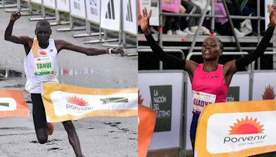 Kenia dominó en la Media Maratón de Bogotá: estos fueron los ganadores