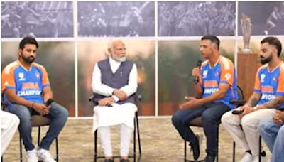 WATCH | PM Modi’s Full Interaction with the Victorious Indian Team - News18