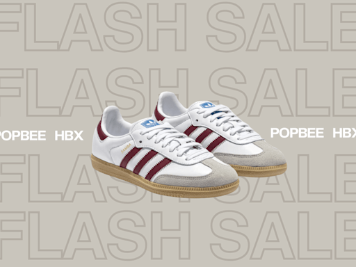 POPBEE × HBX 限量快閃 ：一折入手Adidas Samba OG！