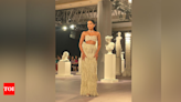 Sobhita Dhulipala owns the ramp at India Couture Week - Times of India