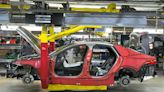 UK car manufacturing falls as factories retool for EVs