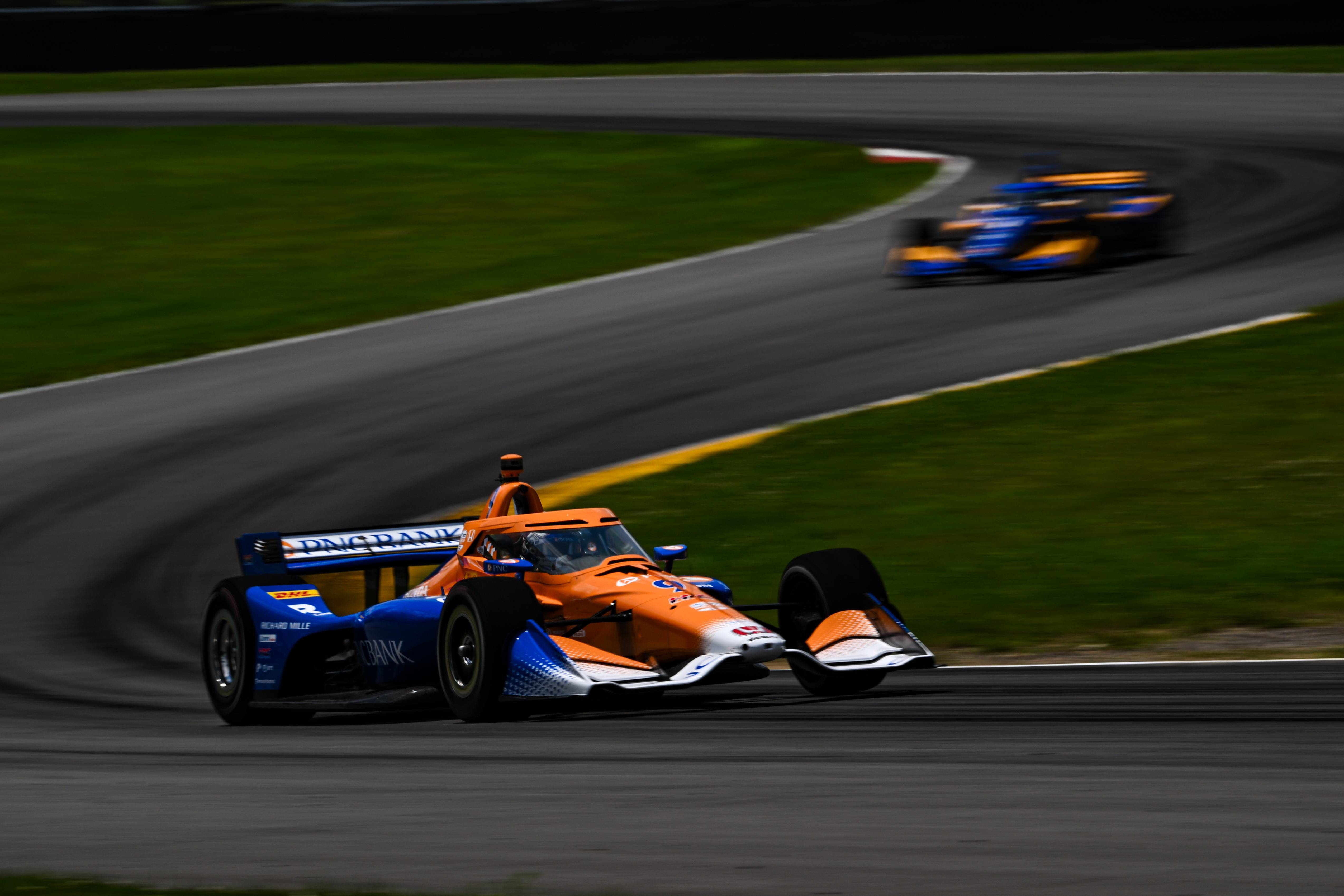 Scott Dixon explains why hybrid system glitch triggered brief engine failure at Mid-Ohio