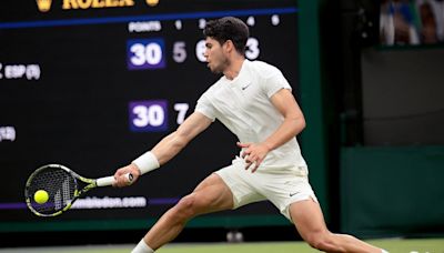 Medvedev - Alcaraz en directo: semifinales de Wimbledon hoy, en vivo